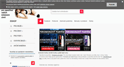 Desktop Screenshot of erotickehracky.eu